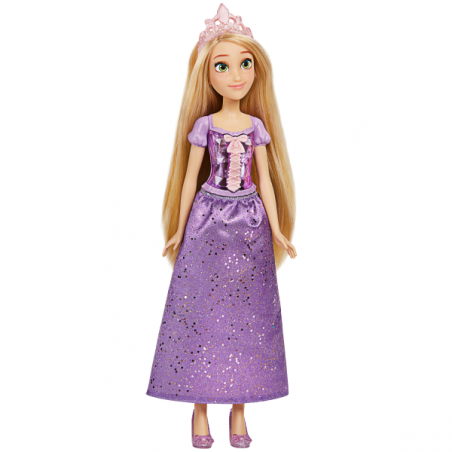 Disney princess muñeca brillo real surtido a (ariel, rapunzel, cenicienta)