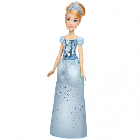Disney princess muñeca brillo real surtido a (ariel, rapunzel, cenicienta)