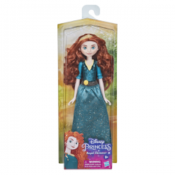 Disney princess muñeca brillo real surtido c (vaiana. pocahontas, merida, mulan, jasmin)