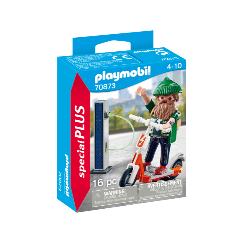 HIPSTER CON E-SCOOTER PLAYMOBIL SPECIAL PLUS