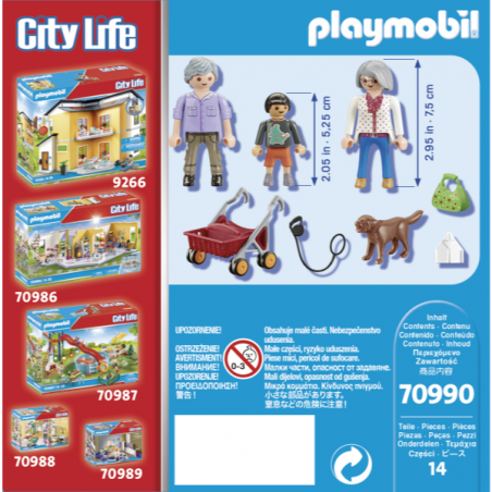 Abuelos y nietos playmobil city life