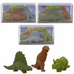 Dino world set de gomas dinosaurios