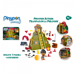 Pinypon action wild trampas en la piramide