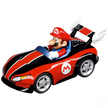 Coche mario kart pull and speed - mario 3 pack