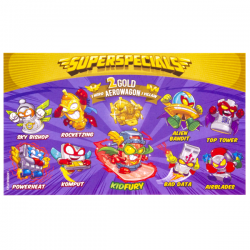 Superthings v - gold tin superspecials