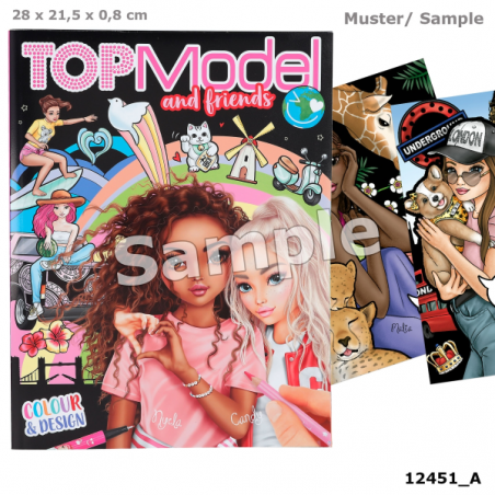 TOP MODEL COLOUR AND DESIGN BOOK