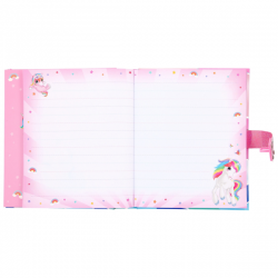 Ylvi diario con codigo secreto musica y luz led