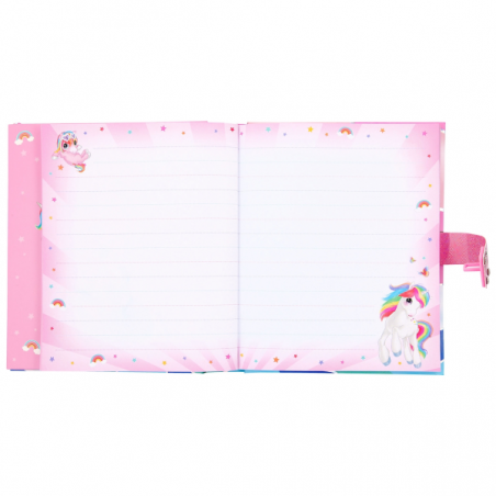 Ylvi diario con codigo secreto musica y luz led