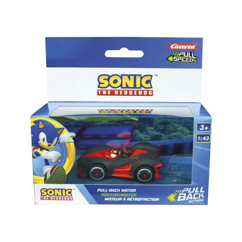 PULL AND SPEED TEAM SONIC RACING