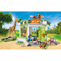Consulta veterinaria en el zoo playmobil family fun