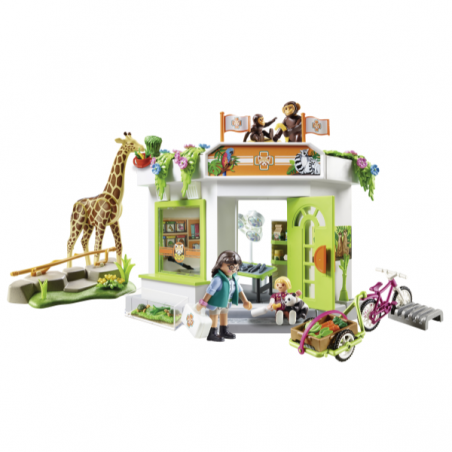 Consulta veterinaria en el zoo playmobil family fun