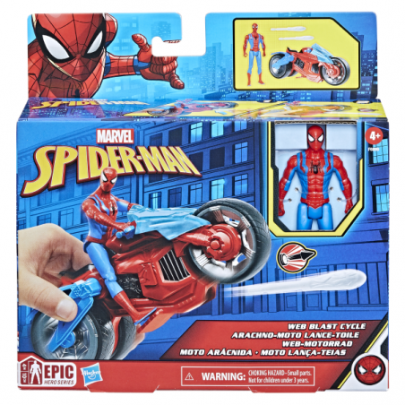 Spiderman moto aracnida